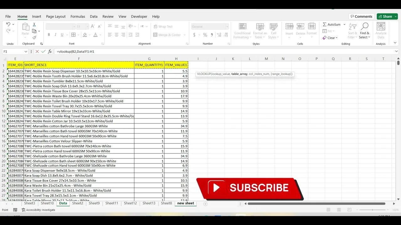 How To Use The Vlookup Function In Excel.