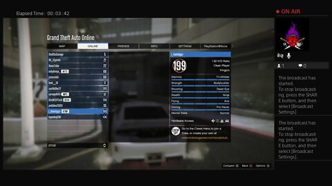 GTA5 LIVE On Demon time!