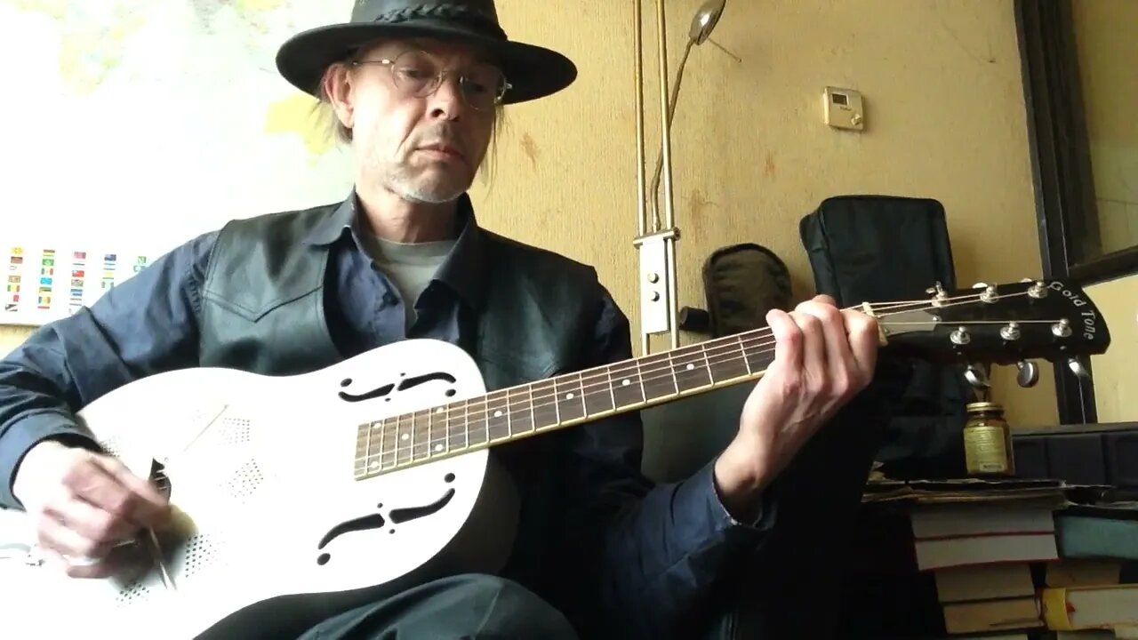 Burny Hill - 'Build The Borg' - Dobro Guitar Song 22-05-2023