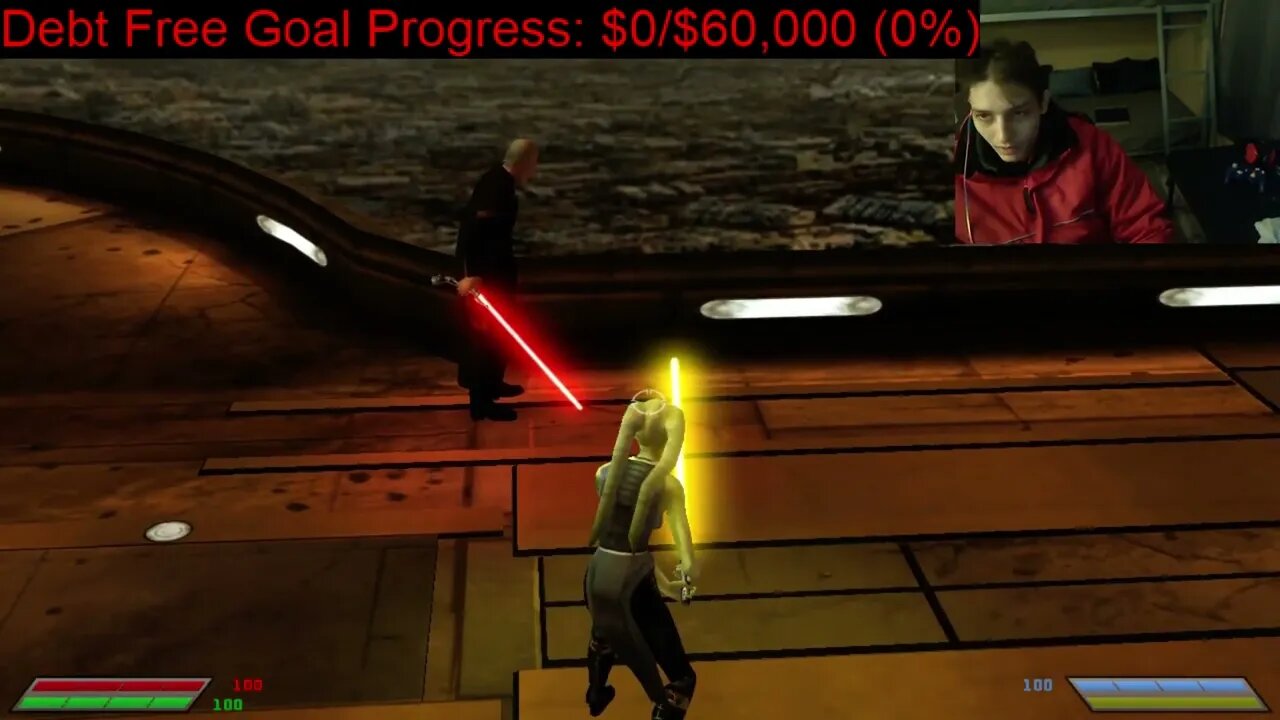 Count Dooku VS Coleman Trebor In A Battle With Live Commentary In Star Wars Jedi Knight Jedi Academy