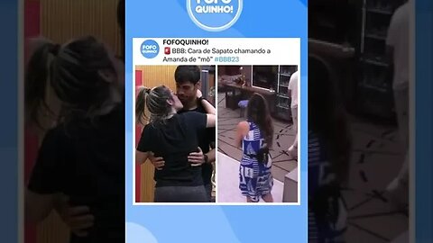 EITA! Cara de Sapato chamou a Amanda de “mô” #bbb