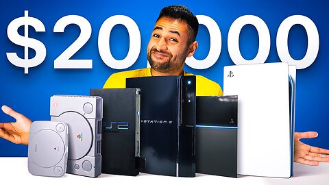 Unboxing and Testing every Playstation - PS1, PS2, PS3, PS4, PS5 and beyond!