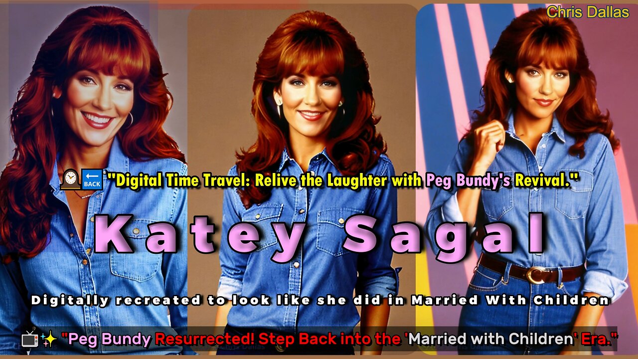 📺� "Peg Bundy Resurrected! Step Back into the 'Married with Children' Era!✨