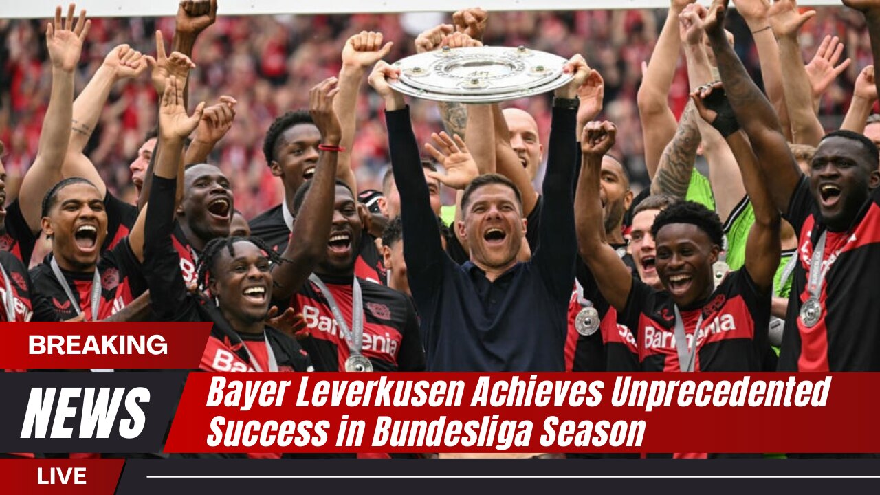 Bayer Leverkusen complete unbeaten Bundesliga season | News Today | UK | European football