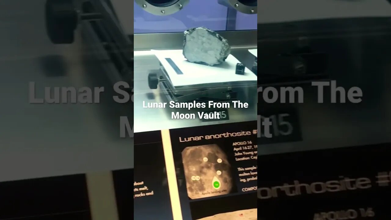 Moon Rocks From the Lunar Sample Vault at NASA~Nocturnal News Exclusive~