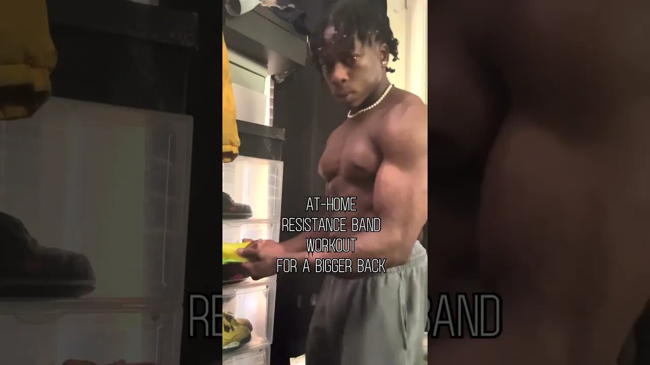 Resistance Band Exercise #fitnessshorts #bodybuilding #motivation #chestday #backworkout #latspread