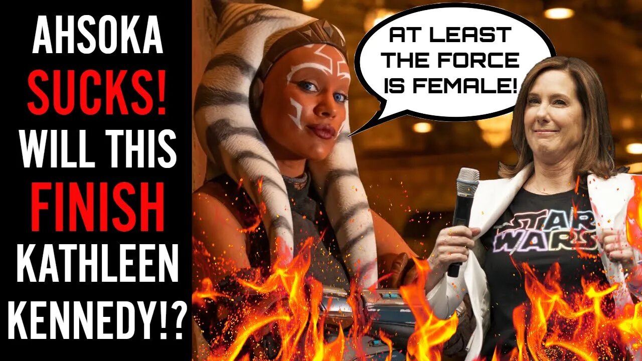 Ahsoka viewership is PLUMMETING on Disney Plus!! Now Kathleen Kennedy is in the HOT SEAT!?