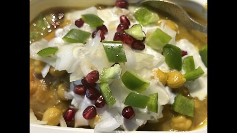 Samosa chaat Indian snack# homemade cooking# USA _life