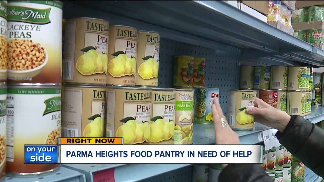 Parma Heights Food Pantry in the business of helping, now in desperate need of help