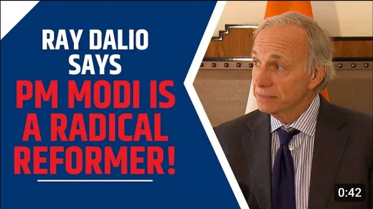 American Businessman Ray Dalio says PM Modi and India_s time has come(1080