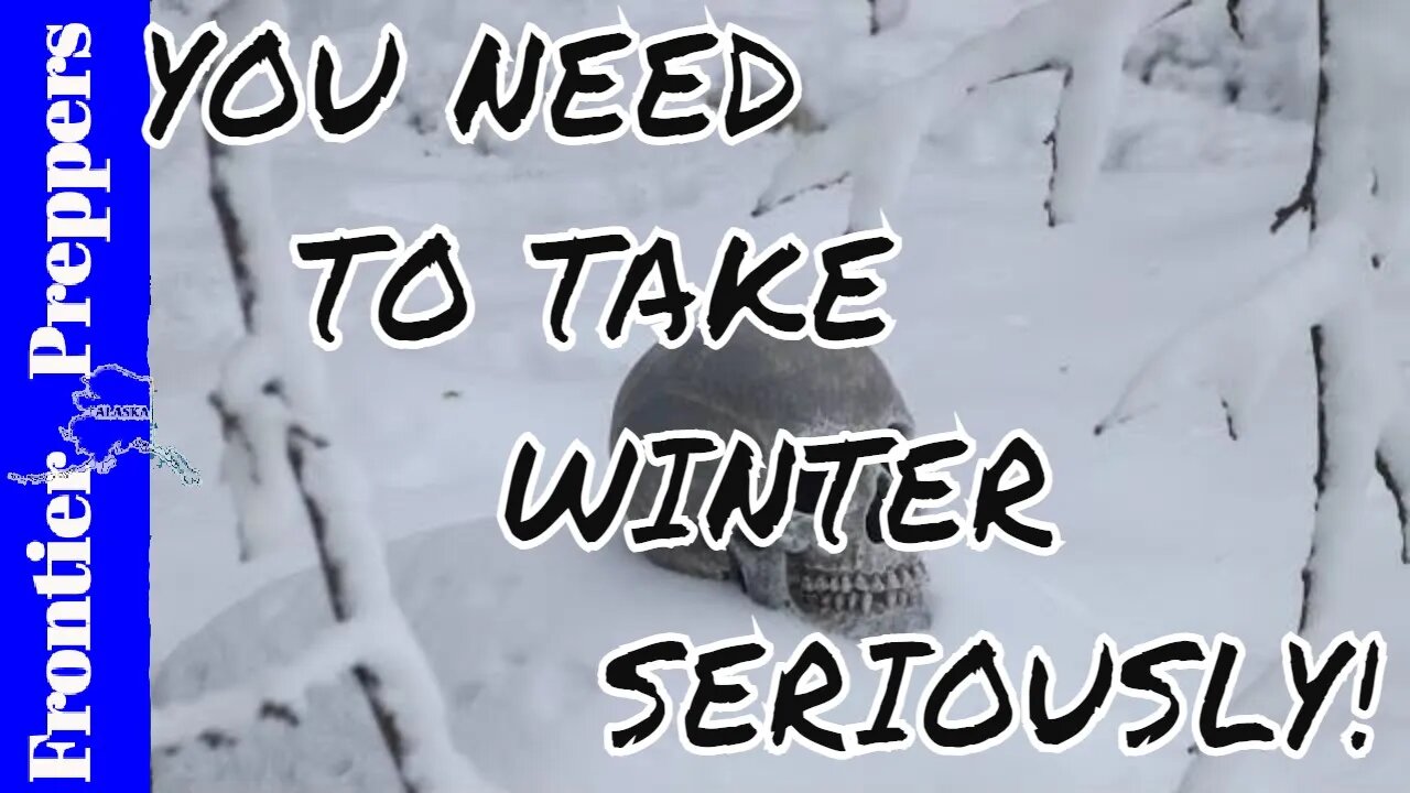 YOU NEED TO TAKE WINTER SERIOUSLY!