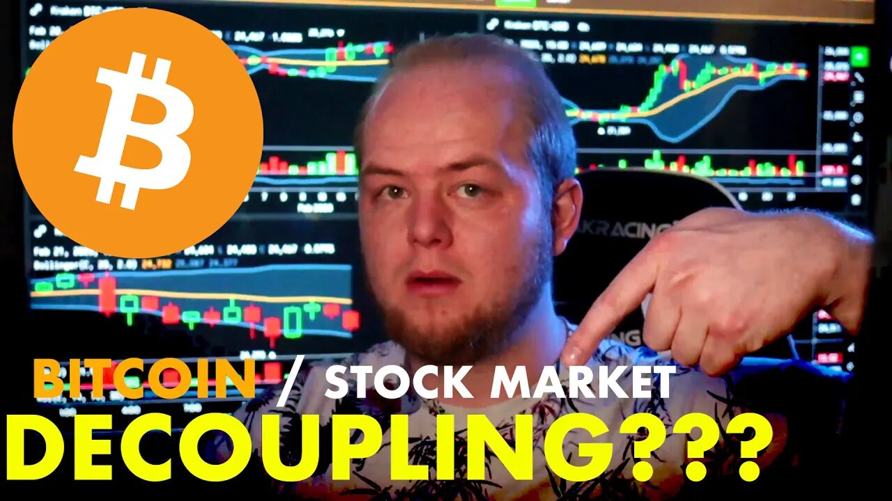 #BITCOIN DECOUPLING?!? It’s unlikely … here’s why.