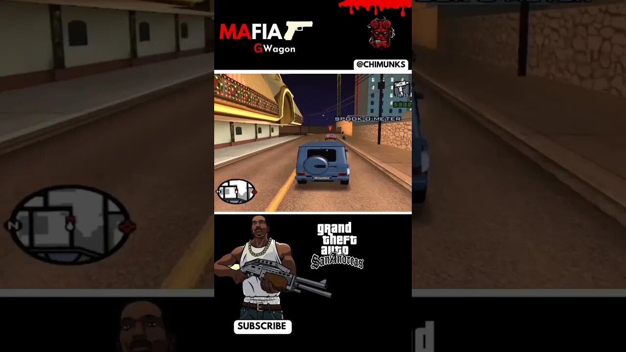 Spook o meter with G wagon #mercedes #gta