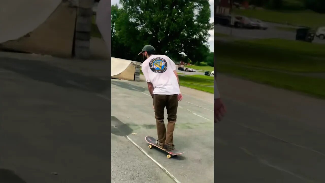 Quick line in the extreme heat yesterday 🤳Joe Meck at Millersville #skatepark #skateboarding #skate