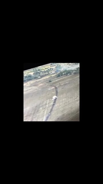 Russia Ukraine War: Ukraine army stops Russian convoy in Donetsk 🤚🛑#shorts