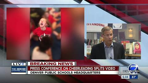 DPS fires coach seen in controversial East High cheerleader split video