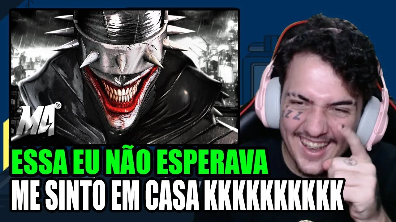 (ATÉ EU FIQUEI LOUCO) REAGINDO a Batman Que Ri (DC Comics) - Piada Mortal | M4rkim | REACT