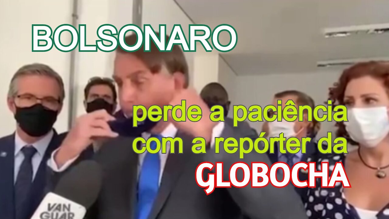 NUMA ENTREVISTA BOLSONARO EXTERMINA REPÓRTER DA REDE GLOBO