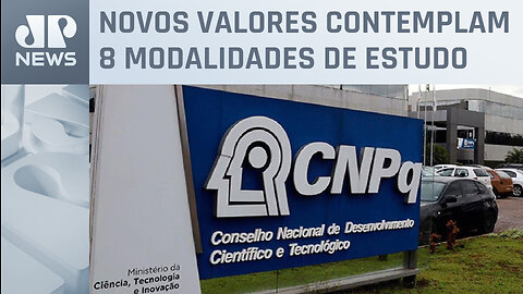 Governo reajusta bolsas de pesquisa do CNPq em até 94%