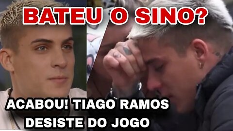 TIAGO RAMOS BATEU O SINO E PEDIU PRA SAIR DA FAZENDA? #afazendahoje #tiagoramos