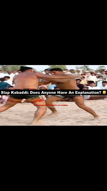 Slap Kabaddi: Does Anyone Have An Explanation? 🤣