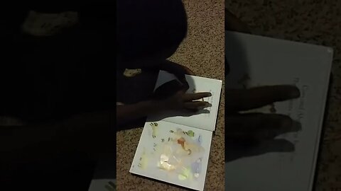 TJ Reads a Bible Story to Toby and I