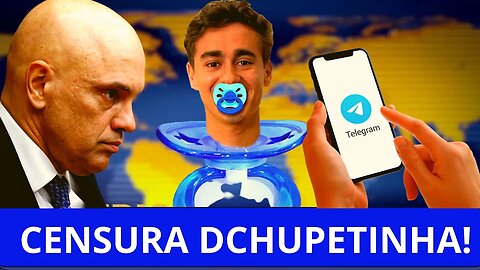 💥XANDÃO MULTA TELEGRAM POR CAUSA DE NIKOLAS FERREIRA, AGORA É GENOCÍDIO POHA!