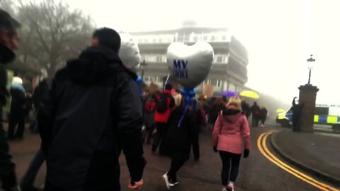 Anti Lockdown March Glasgow