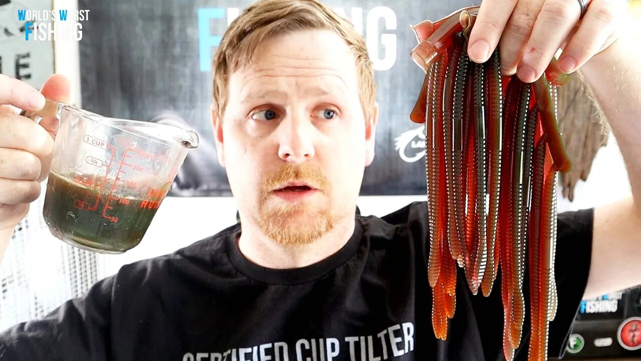 Can We Make MOTOR OIL CHANGEABLE From Scratch?? 5 Motor Oil Recipes For Soft Baits