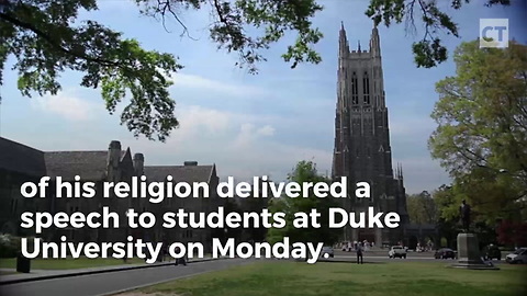 Muslim Attacked by Other Muslims Protesting His ‘Ills of Islam’ Talk at Duke