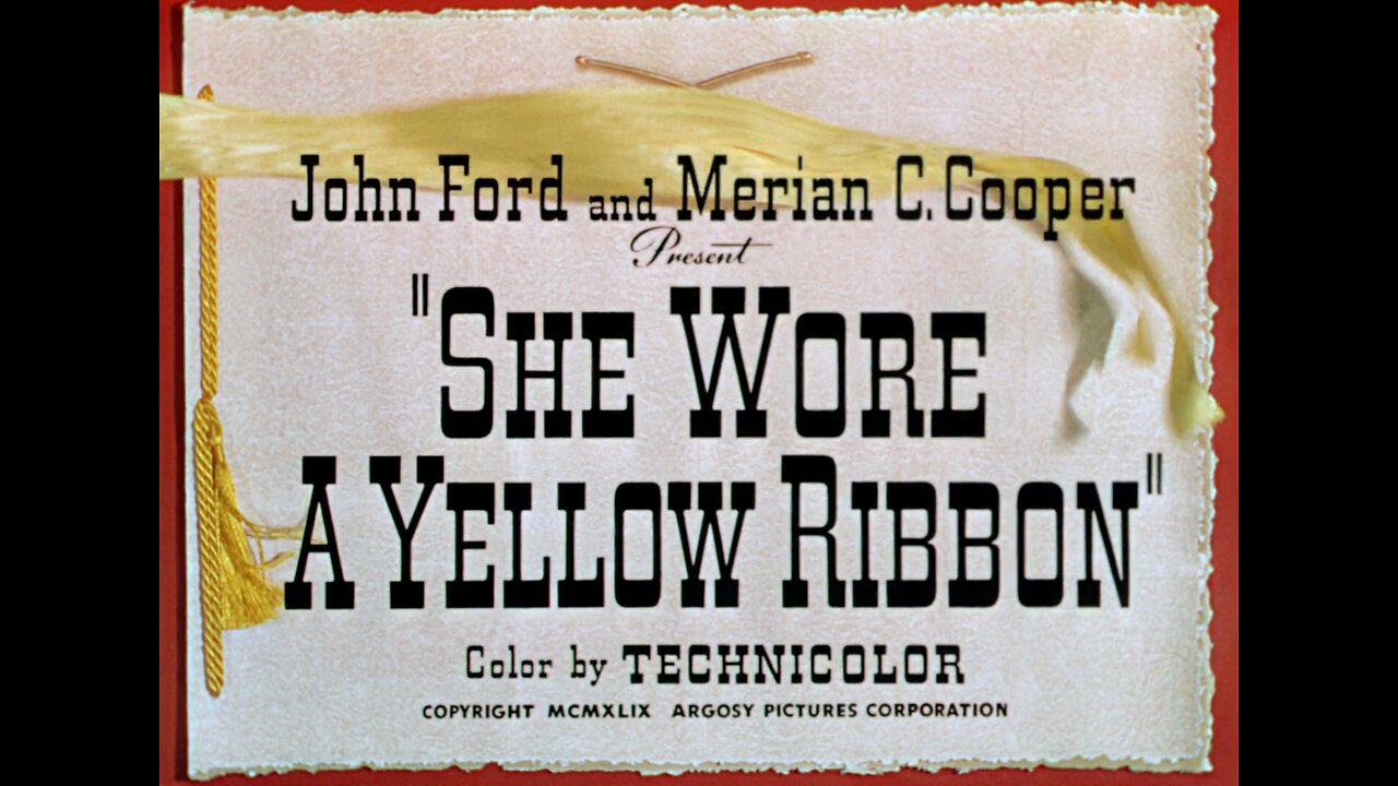 She Wore A Yellow Ribbon (1949)