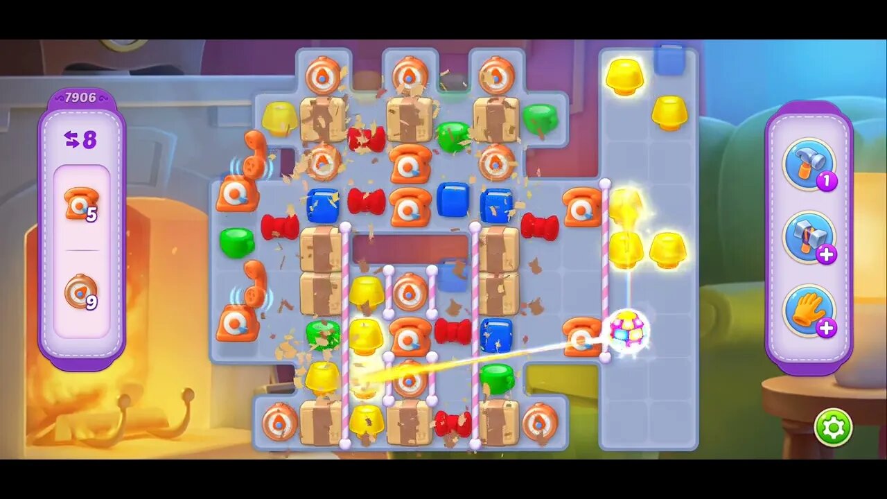 Playrix Homescapes Gameplay Walkthrough Level 7906