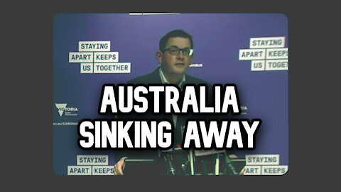 Australia Sinking Away