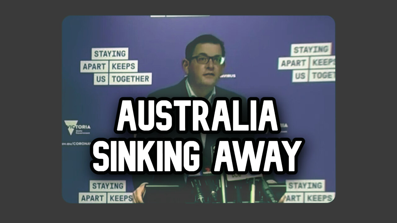 Australia Sinking Away