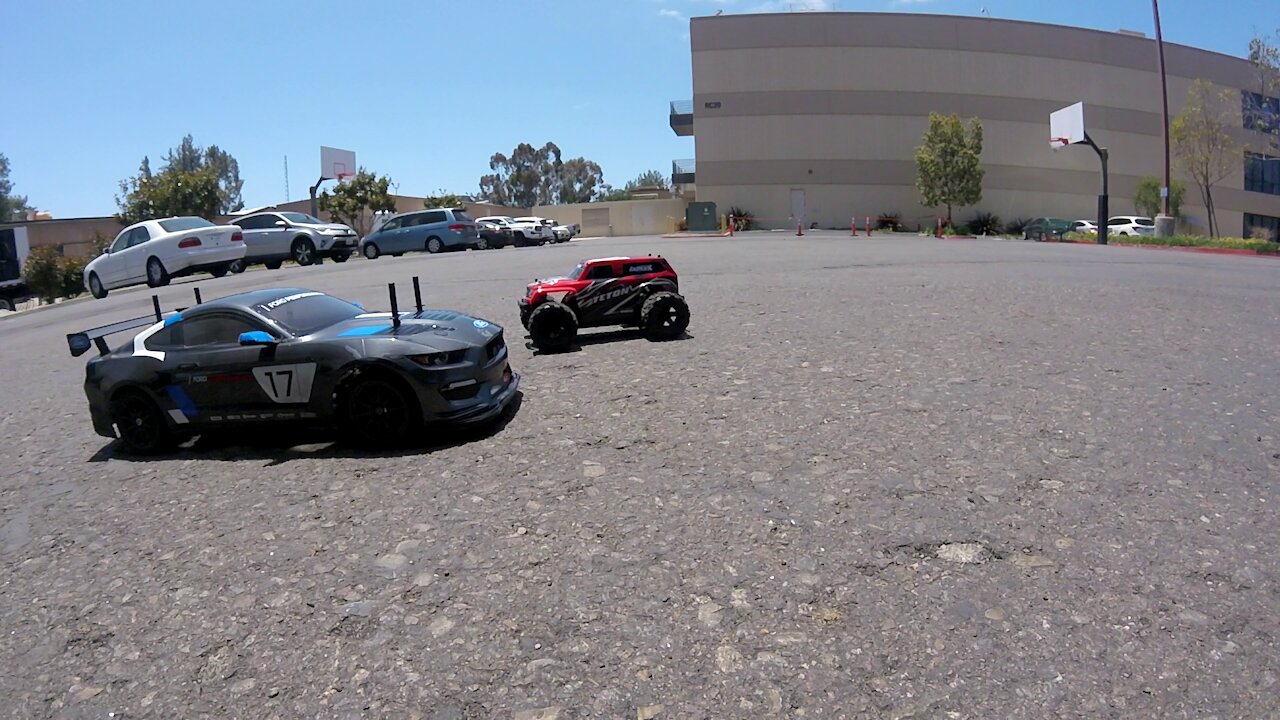 Raw Clip 1 - Tamiya Mustang and LaTrax Teton