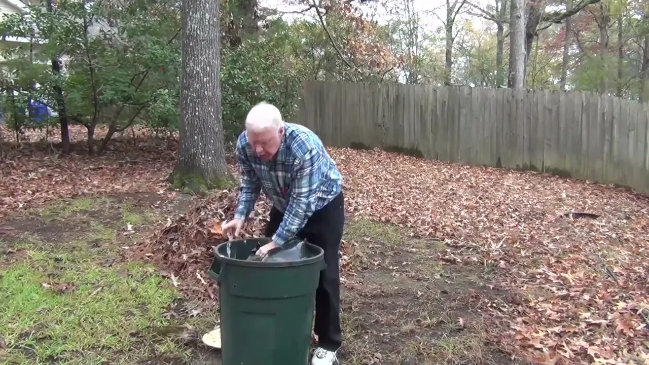 How To Rake (Bag) Leaves