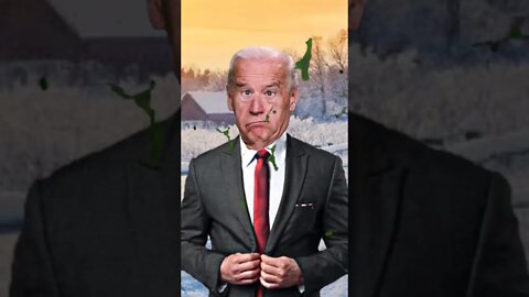 BIDEN IN A WIND STORM