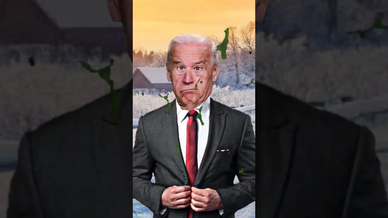 BIDEN IN A WIND STORM