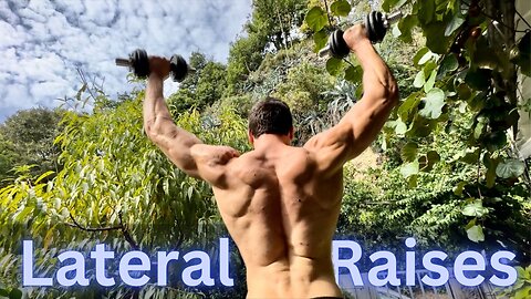 Side Lateral Raises Technique For Wide Shoulders