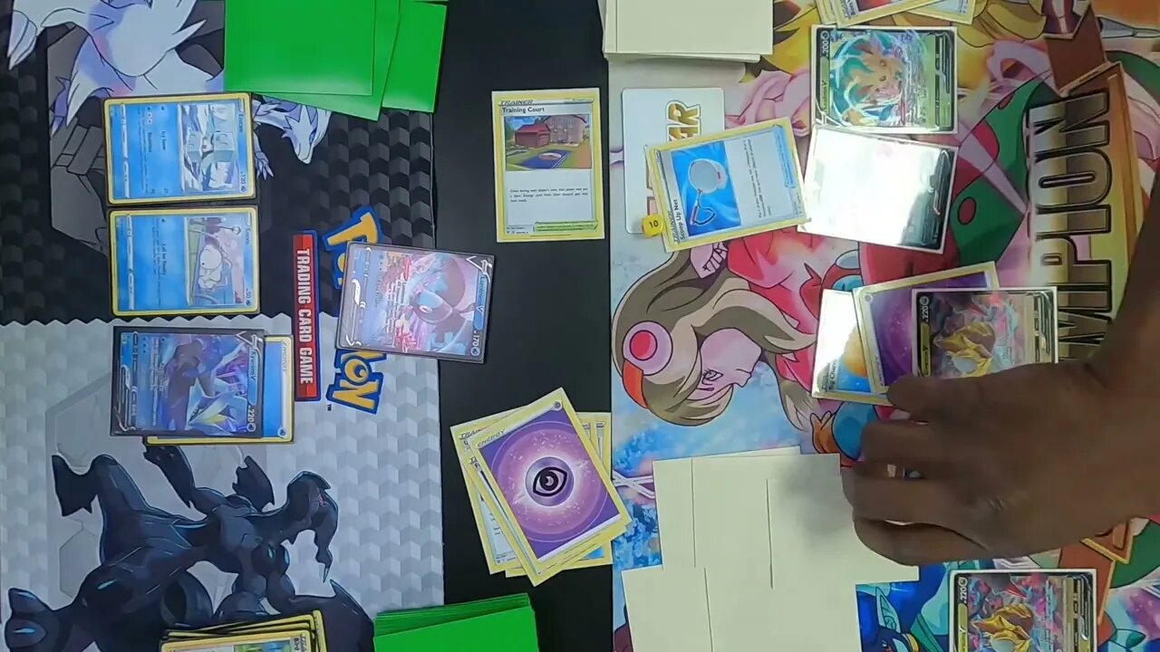 Giratina VStar/Leafeon VStar vs Kyurem VMAX at Boardwalk Games | Pokemon TCG