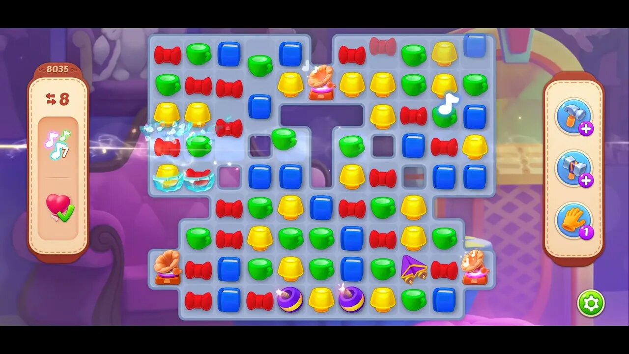 Playrix Homescapes Gameplay Walkthrough Level 8035
