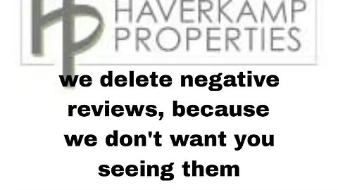 Haverkamp Properties: Haverkamp's silence
