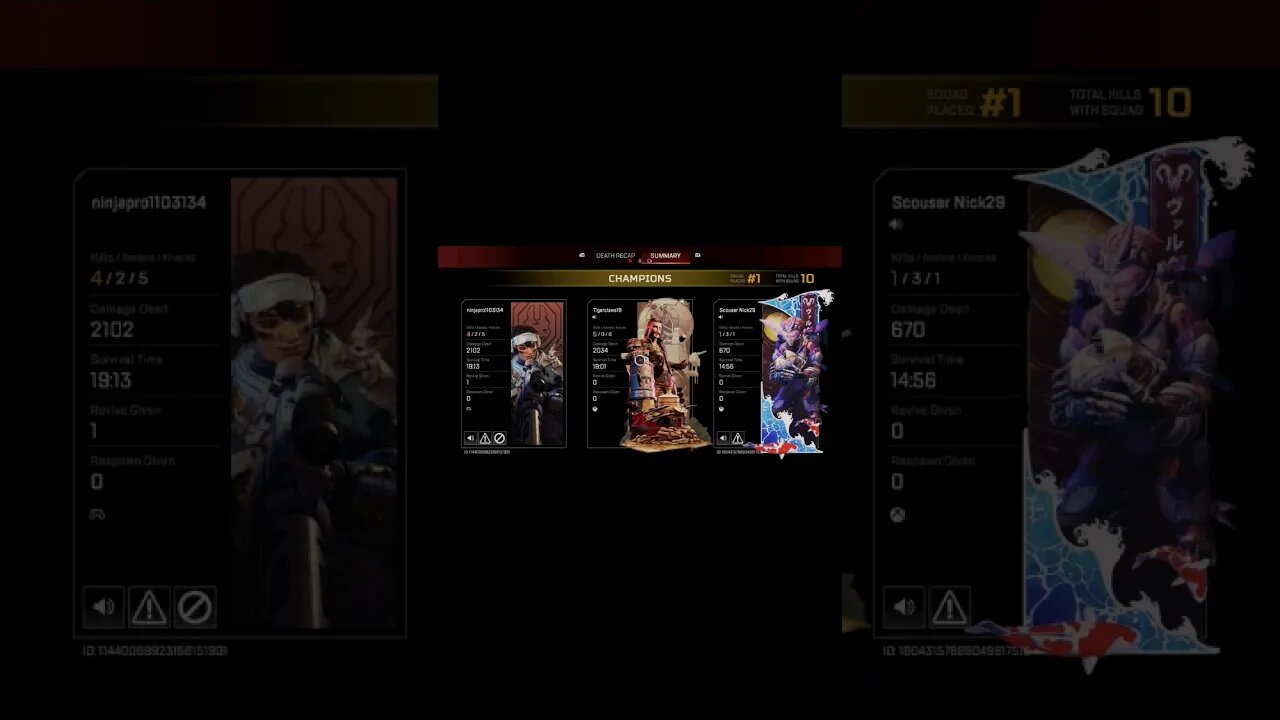 We lost our third, but do not fret. Ninja saved us. #apexlegends
