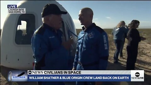 William Shatner, The Oldest Person To Travel To Space, Lands Safely On Earth