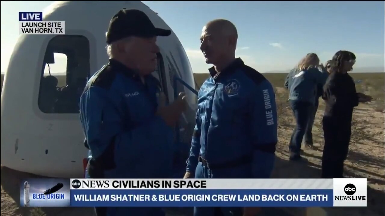 William Shatner, The Oldest Person To Travel To Space, Lands Safely On Earth
