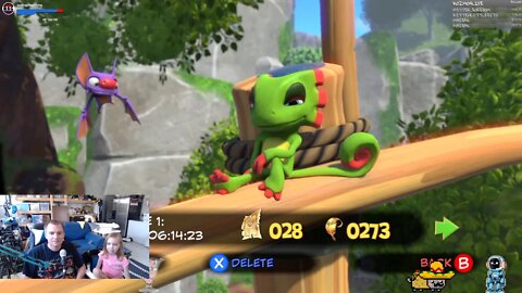 Moving on with Yooka Laylee today, Finishing off my backlog :D