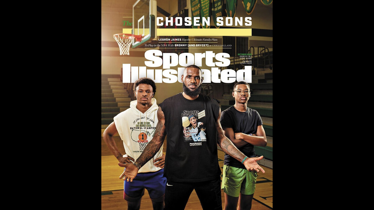 LeBron James Wants to Play With His Sons, Bronny and Bryce. Got a Problem With That?