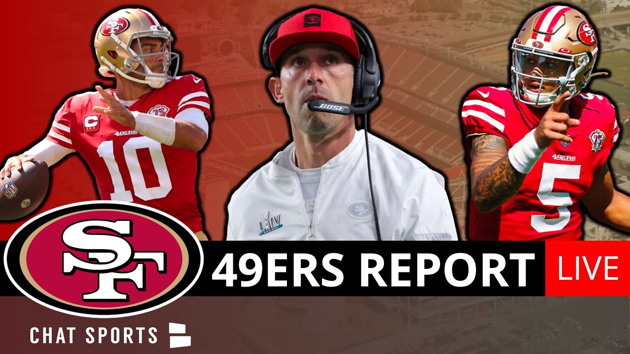 49ers Report LIVE: Latest On Trey Lance, Jimmy Garoppolo & Deebo Samuel + 49ers Cut Candidates