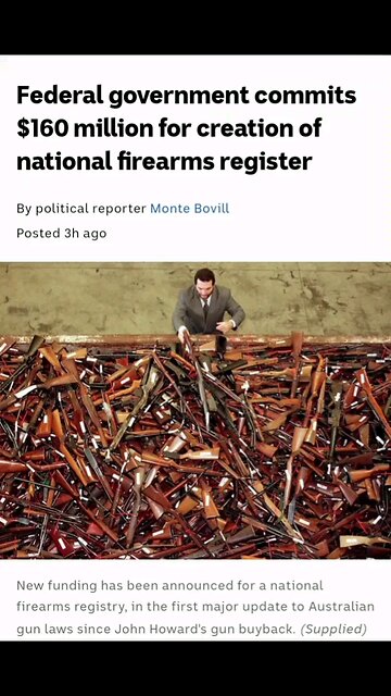 Australia's National Gun Register And The Wieambilla Shooting Police Set Up