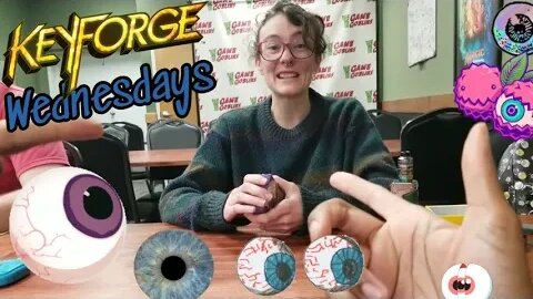 KeyForge Wednesdays w EyeBall Aember Sivvy